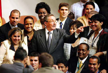 Kubas amtierender Präsident Raúl Castro auf dem Gipfel der Nicht...