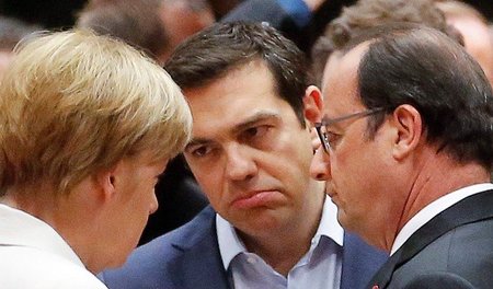 Bundeskanzlerin Merkel zieht die Daumenschrauben an: Griechenlan... Bundeskanzlerin Merkel zieht die Daumenschrauben an: Griechenlan...