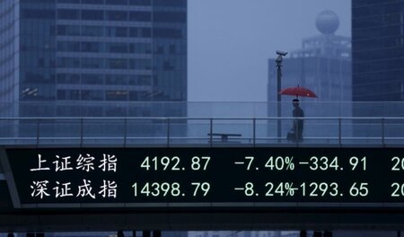 Gestoppt: Anzeigebord in Schanghai signalisiert am 26. Juni Kurs... Gestoppt: Anzeigebord in Schanghai signalisiert am 26. Juni Kurs...