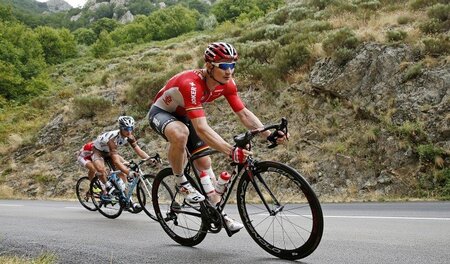 Da zieht er davon: André Greipel bei der 15. Etappe der Tour de ...