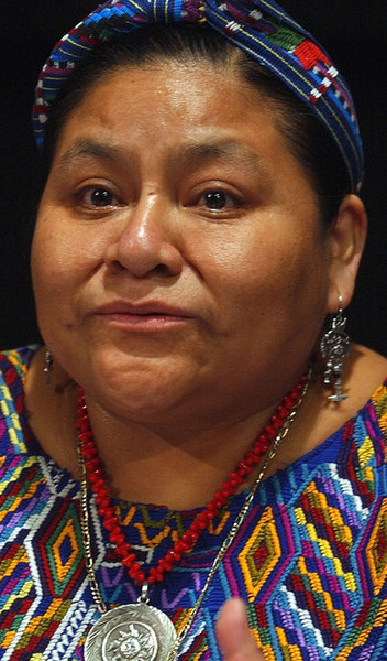 Niemanden verschrecken:Rigoberta Menchú Niemanden verschrecken:Rigoberta Menchú