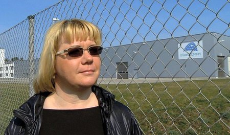 Betriebsrätin Heike Becker wurde von einem Privatdetektiv, den d...