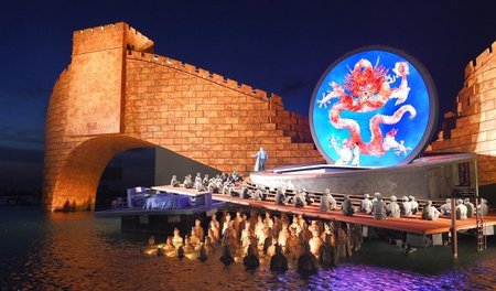 »Turandot« in Bregenz am Bodensee (17. Juli 2015)