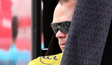 Er hat eine historische Schlacht gewonnen: Chris Froome, Sieger ... Er hat eine historische Schlacht gewonnen: Chris Froome, Sieger ...
