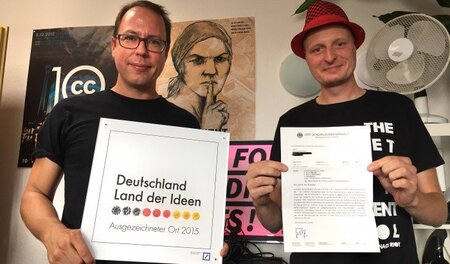Am Mittwoch wurde Netzpolitik.org von der Standortinitiative »De...