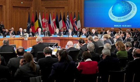 Seit Juni 2014 nicht mehr zusammengetreten: NATO-Russland-Rat (h...