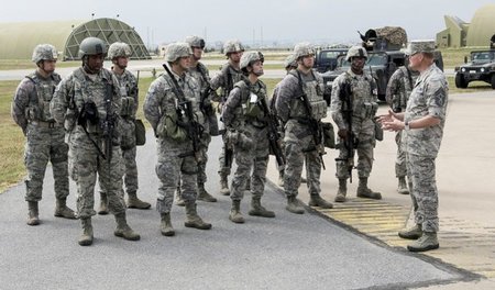US-Soldaten Mitte Juni auf dem türkischen Luftwaffenstützpunkt I...