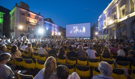 Eine sehr demokratische Veranstaltung: das Festival auf dem Piaz...