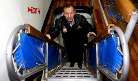 Australiens Premierminister Tony Abbott will neue Kriegsschiffe....