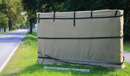 Hier gibt es nichts, wirklich gar nichts zu sehen: »Zum Schutz v...