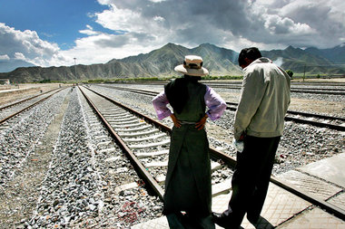 Endstation Lhasa: Knapp 2000 Kilometer Gleisanlagen wurden verle...