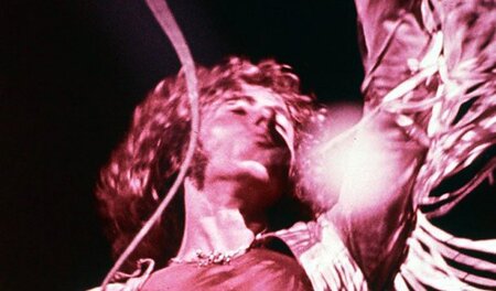 Roger Daltrey, der britische Sänger der Rockband The Who, in Höc... Roger Daltrey, der britische Sänger der Rockband The Who, in Höc...