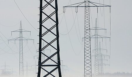 Stromtrasse in Baden Württemberg