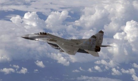 So war das alles nicht gedacht: Eisernes Kreuz auf einer Mig-29,...