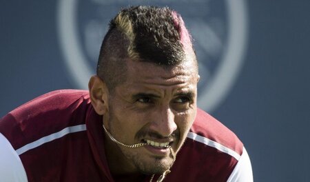 Hat sich ausgesprochen: Nick Kyrgios Hat sich ausgesprochen: Nick Kyrgios