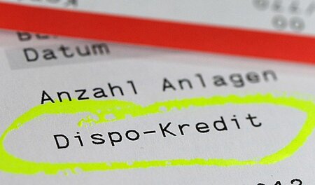 Zinsen für Dispositionskredit: Immer wieder ein Grund zu erschre...