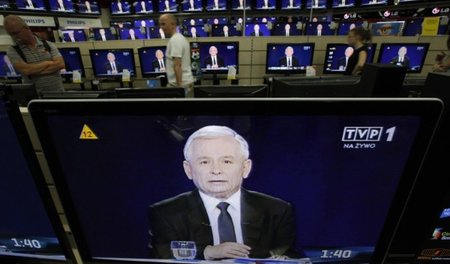 Jaroslaw Kaczynski möchte nicht nur Teil der Berichterstattung s...