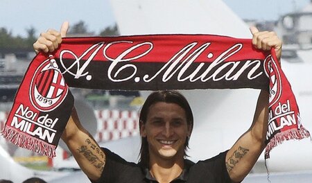 Und wieviel kostest du? Zlatan Ibrahimovic im August 2010, damal...