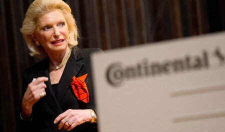 Industriemagnatin Maria-Elisabeth Schaeffler bei der Continental...