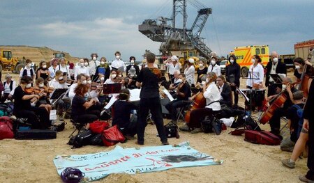 Kohlegrube wird Orchestergraben. Das Konzert »Andante an der Kan...