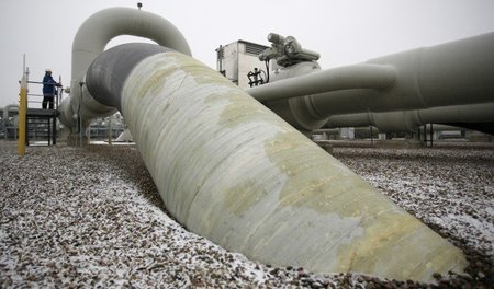 Unter anderem wegen seiner Größe wird das Gasnetz von einigen Ak...