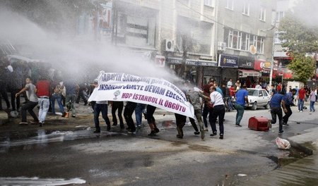 Repression gegen Linke: Anhänger der oppostitionellen HDP bei Zu...