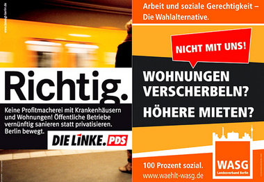 Nicht mit uns? Teile der Berliner WASG sind nun doch dabei Nicht mit uns? Teile der Berliner WASG sind nun doch dabei