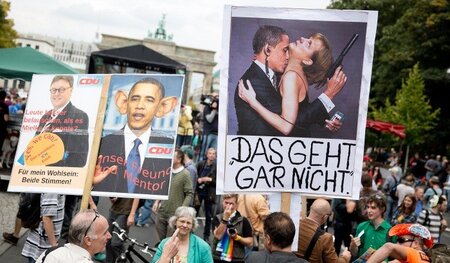 Die massenhafte Überwachung und die Zusammenarbeit international...