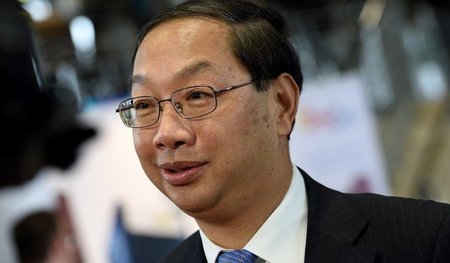 Shi Mingde, Botschafter der Volksrepublik China in Deutschland, ...