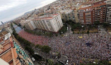 Mehr als 1,4 Millionen Menschen demonstrierten am Freitag auf de...