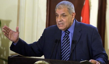 Ägyptens zurückgetretener Premierminister Ibrahim Mehleb Ägyptens zurückgetretener Premierminister Ibrahim Mehleb
