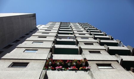 Sozialwohnungen fehlen vor allem in großen Städten, wie hier in ... Sozialwohnungen fehlen vor allem in großen Städten, wie hier in ...