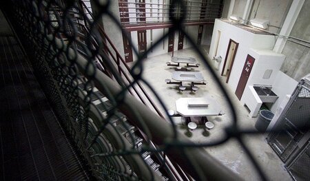 Zellenbereich in der US-Militärbasis Guantanamo: Trotz UN-Konven...