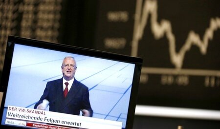Von vielen als Schuldiger auserkoren: VW-Vorstandschef Martin Wi... Von vielen als Schuldiger auserkoren: VW-Vorstandschef Martin Wi...