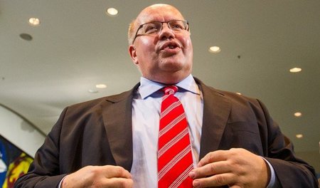 Auch am Dienstag abend grinste Kanzleramtschef Peter Altmaier di...