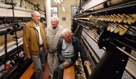Ehemalige Textilarbeiter bewahren das industrielle Erbe Plauens:...