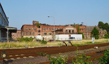 Die ehemaligen keramischen Werke in Haldensleben heute