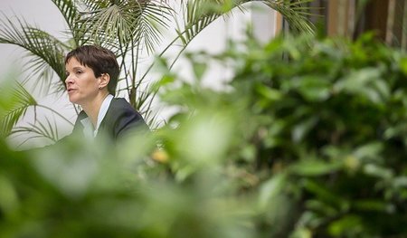 Verlangt einen »Aufnahmestopp« für Flüchtlinge: AfD-Chefin Frauk...