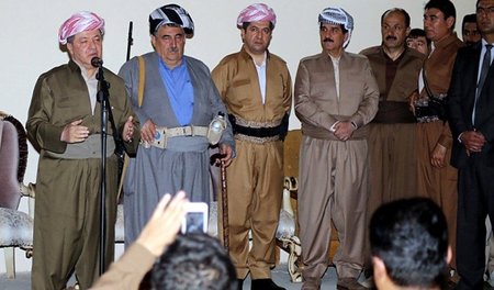 Clan mit großem Herrschaftsbereich: Der Präsident der kurdischen...