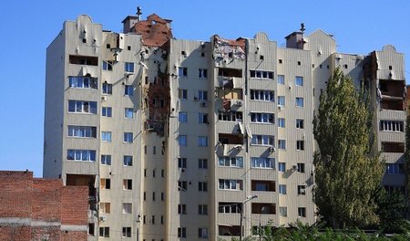 Geisterstadt Oktjabrske, Donezk