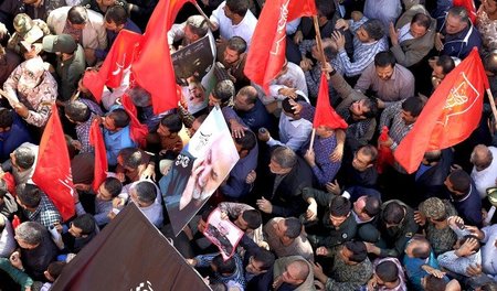 Trauerfeier für Hossein Hamadani am 11. Oktober in Teheran Trauerfeier für Hossein Hamadani am 11. Oktober in Teheran