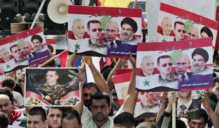 »Löwen unserer Zeit« – im Libanon lebende Syrer demonstrieren vo...