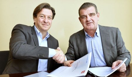 Eine neue Sozialpartnerschaft? Unia-Gewerkschafter Corrado Pardi...