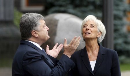 Haben wir einen Deal? Der ukrainische Präsident Petro Poroschenk...