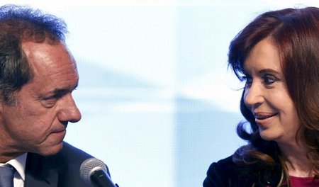 Hoffen auf Kontinuität: Argentiniens Präsidentin Christina Ferná... Hoffen auf Kontinuität: Argentiniens Präsidentin Christina Ferná...
