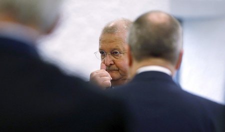Der frühere Topmanager von Porsche, Wendelin Wiedeking, am Donne... Der frühere Topmanager von Porsche, Wendelin Wiedeking, am Donne...