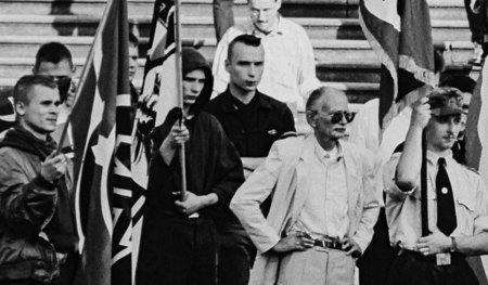 Neonazis von FAP, NPD und Nationaler Liste beim »Rudolf-Hess-Mar... Neonazis von FAP, NPD und Nationaler Liste beim »Rudolf-Hess-Mar...