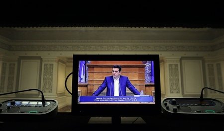 Mit der »Kumpeltour« ist Griechenlands Ministerpräsident Alexis ...