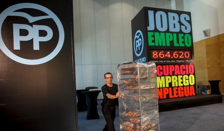 Prekärer trifft politische Werbung im Juli: Spaniens Regierungsp...