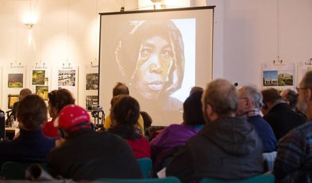 Pressekonferenz der »Initiative in Gedenken an Oury Jalloh« am D...